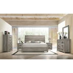  Rousham Garden Weathered Grey Wood 6-piece Bedroom Set