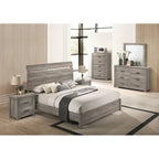 Rousham Garden Weathered Grey Wood 6-piece Bedroom Set