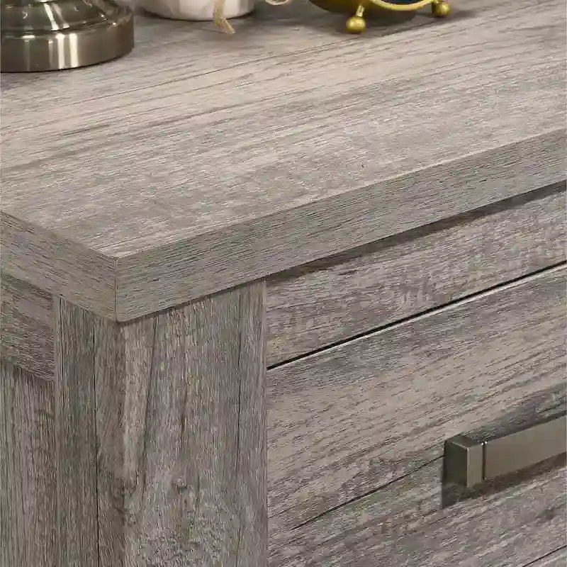Rousham Garden Weathered Grey Wood 6-piece Bedroom Set