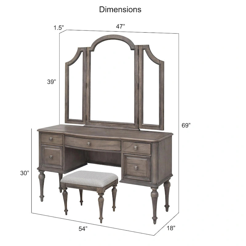 Havenwood Vanity Desk Set