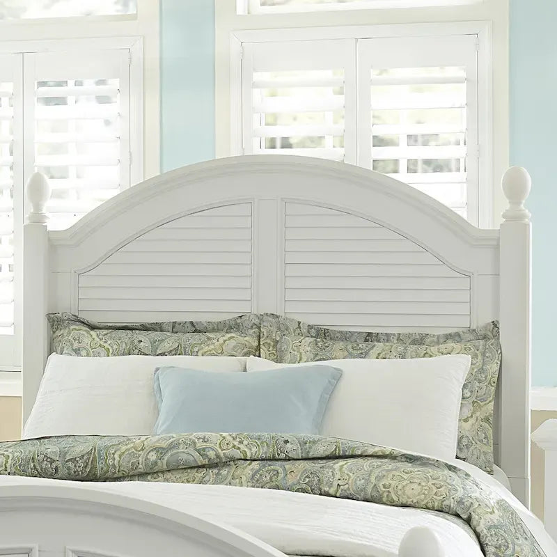  I Oyster White King Poster Headboard