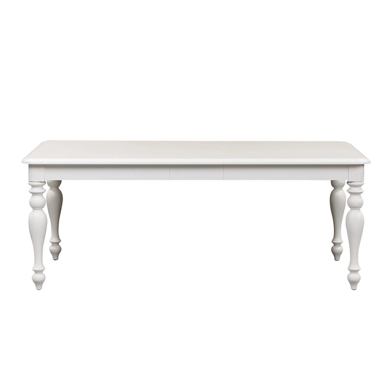 Oyster White 7 Piece Rectangular Table Set