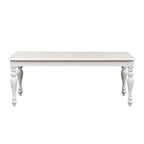 Oyster White 7 Piece Rectangular Table Set
