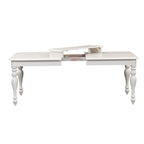 Oyster White 7 Piece Rectangular Table Set