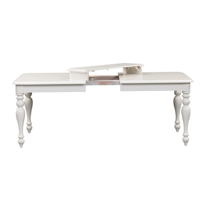 Oyster White 7 Piece Rectangular Table Set