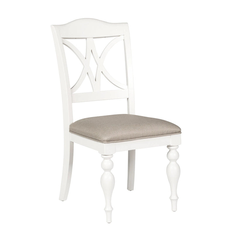 Oyster White 7 Piece Rectangular Table Set