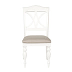 Oyster White 7 Piece Rectangular Table Set