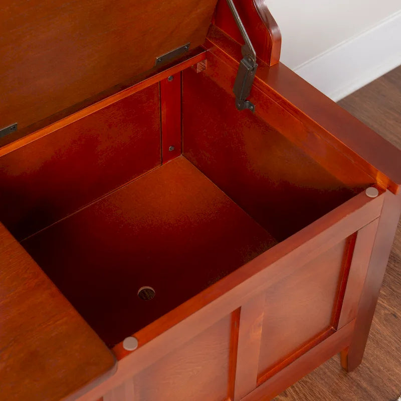 Yellowstone Entryway Hall Tree Storage Bench