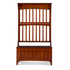 Yellowstone Entryway Hall Tree Storage Bench