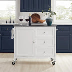 Soren Granite Top Kitchen Island/Cart - 18.13d x 42.13w x 37.5h