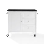 Crosley Soren Granite Top Kitchen Island/Cart - 18.13d x 42.13w x 37.5h