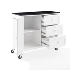 Crosley Soren Granite Top Kitchen Island/Cart - 18.13d x 42.13w x 37.5h