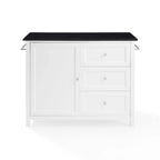 Crosley Soren Granite Top Kitchen Island/Cart - 18.13d x 42.13w x 37.5h