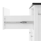 Crosley Soren Granite Top Kitchen Island/Cart - 18.13d x 42.13w x 37.5h