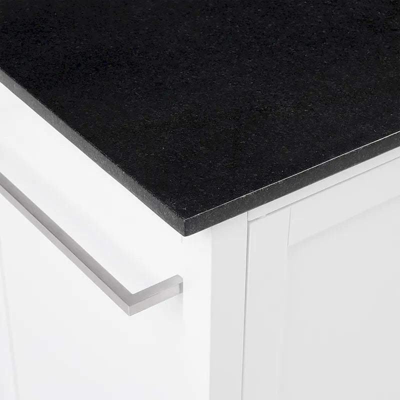 Crosley Soren Granite Top Kitchen Island/Cart - 18.13d x 42.13w x 37.5h