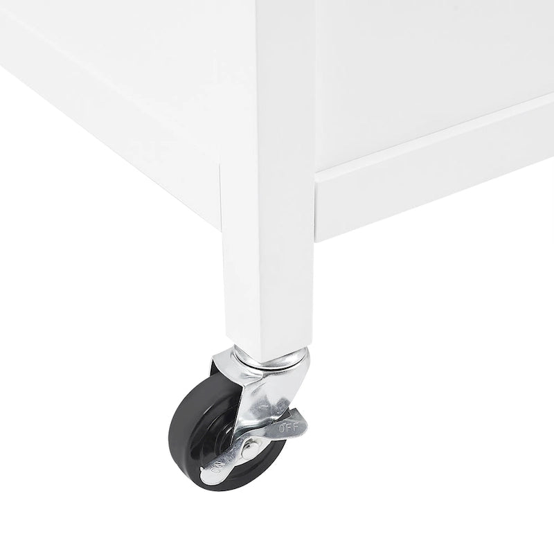 Soren Granite Top Kitchen Island/Cart - 18.13d x 42.13w x 37.5h