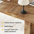 63-Inch Modern Executive Desk Large Office Computer Desk Writing Table