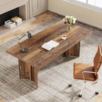 63-Inch Modern Executive Desk Large Office Computer Desk Writing Table