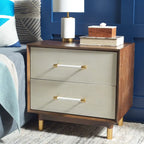 SAFAVIEH Dasia 2-Drawer Accent Table Nightstand