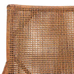 SAFAVIEH Azrielle Coastal Rattan Cushion Chair - 22 W x 24 L x 37 H - 22W x 24D x 37H