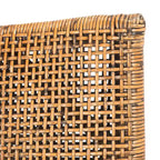 SAFAVIEH Azrielle Coastal Rattan Cushion Chair - 22 W x 24 L x 37 H - 22W x 24D x 37H
