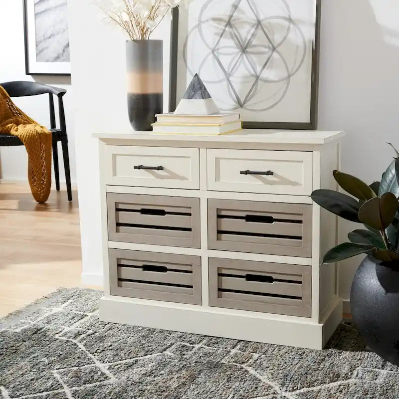  Saadia Removable 6-Drawer Storage Chest - 31 W x 12.5 L x 26 H - 31Wx13Dx26H