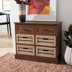 SAFAVIEH Saadia Removable 6-Drawer Storage Chest - 31 W x 12.5 L x 26 H - 31Wx13Dx26H