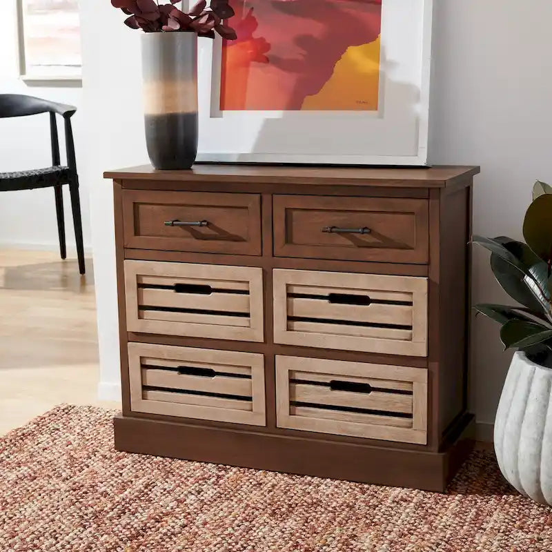 Saadia Removable 6-Drawer Storage Chest - 31 W x 12.5 L x 26 H - 31Wx13Dx26H