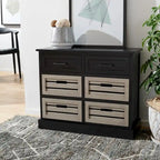 SAFAVIEH Saadia Removable 6-Drawer Storage Chest - 31 W x 12.5 L x 26 H - 31Wx13Dx26H