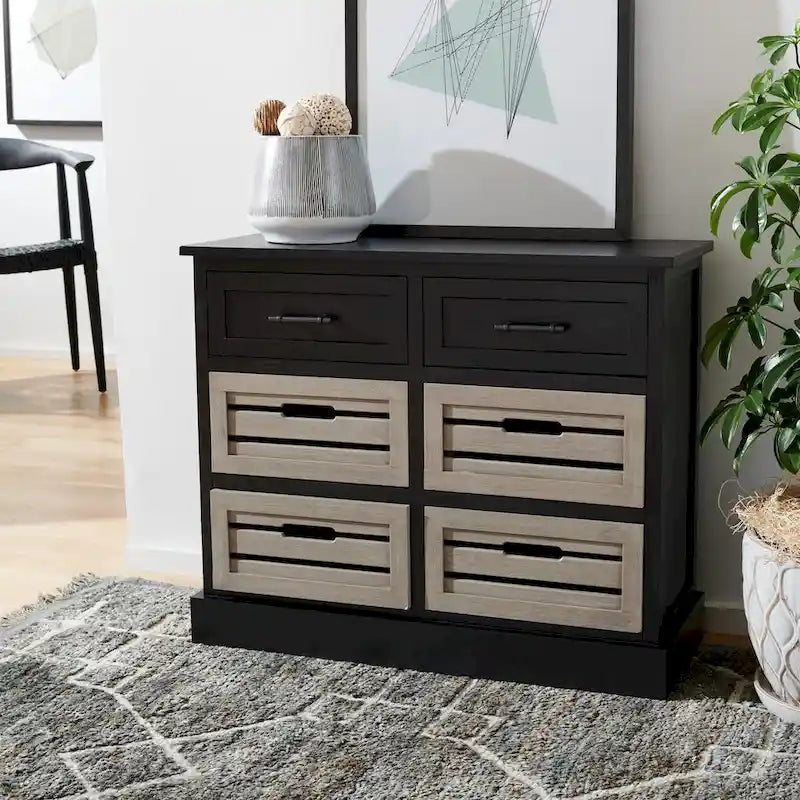 Saadia Removable 6-Drawer Storage Chest - 31 W x 12.5 L x 26 H - 31Wx13Dx26H