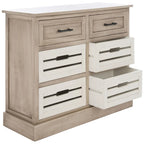 SAFAVIEH Saadia Removable 6-Drawer Storage Chest - 31 W x 12.5 L x 26 H - 31Wx13Dx26H