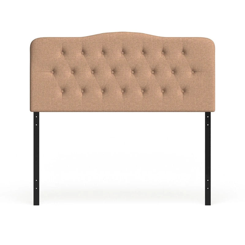 Burr Hollow Queen Fabric Upholstered Headboard