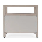 Nora 2-Drawer Wood Wide Nightstand