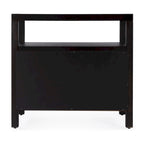 Nora 2-Drawer Wood Wide Nightstand
