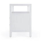 Nora 2-Drawer Wood Wide Nightstand