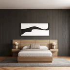 Milano 4-Piece Bedroom Set with Floating Nightstand Extension Panel