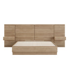 Milano 4-Piece Bedroom Set with Floating Nightstand Extension Panel