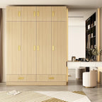 Large Wardrobe w/Optional Top Cabinet Bedroom Accent Closet Cabinet