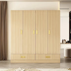 Large Wardrobe w/Optional Top Cabinet Bedroom Accent Closet Cabinet