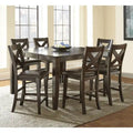 Copley Counter Height Dining Set with Self Storing Leaf by 
