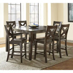 Copley Counter Height Dining Set with Self Storing Leaf by 