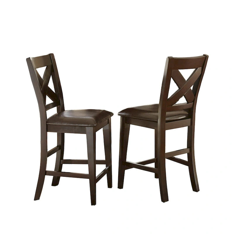 Copley Counter Height Dining Set with Self Storing Leaf by