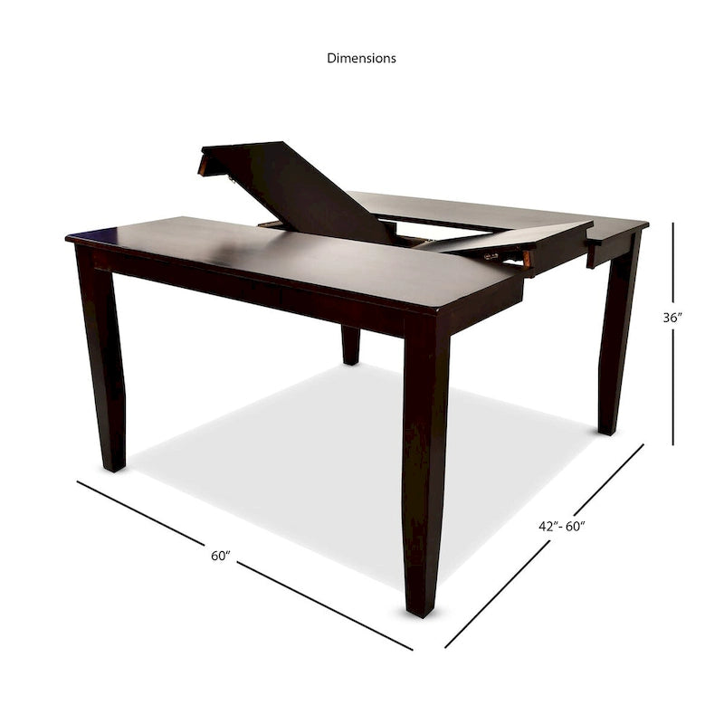 Copley Counter Height Dining Set with Self Storing Leaf by