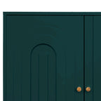 Modern Lacquered 4 Door Wooden Cabinet