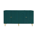 Modern Lacquered 4 Door Wooden Cabinet