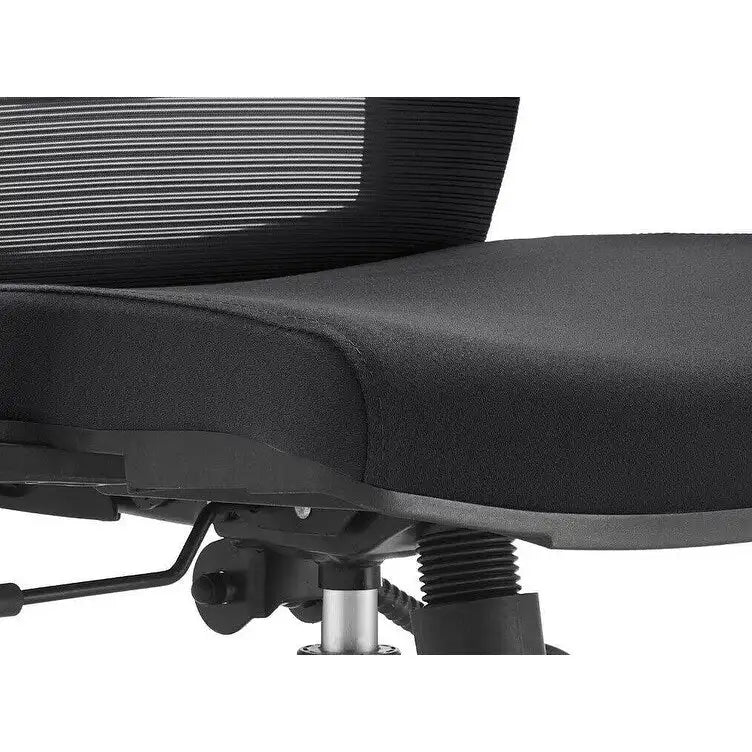 Cotton Office Chair with Mesh Mid-Back Adorit Series by