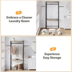 Over The Washer and Dryer Storage Shelf