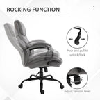 Ergonomic Office Chair with Wide Seat Adjustable Height